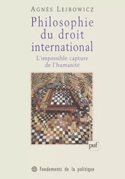 Philosophie du droit international