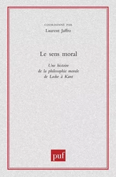 Le sens moral