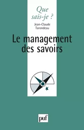 Le management des savoirs