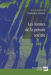 Les formes de la pensée sociale