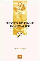 Textes de droit hospitalier