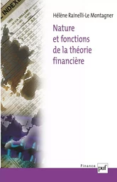 Nature et fonctions de la théorie financière