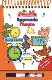 APPRENDS L'HEURE A PARTIR DE 5 ANS