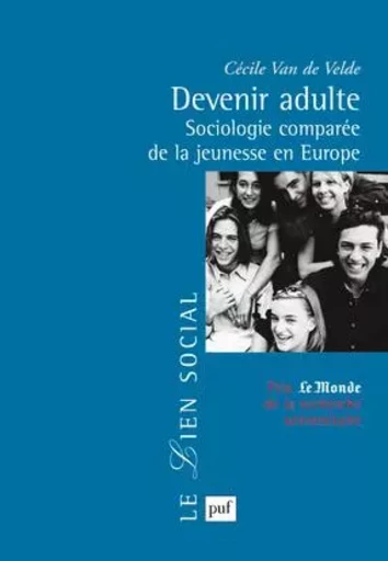 Devenir adulte - Cécile Van de Velde - PUF