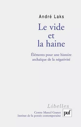 Le vide et la haine