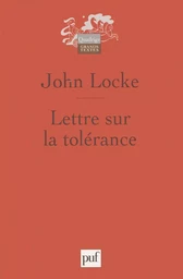 Lettre sur la tolérance