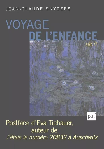 Voyage de l'enfance - Jean-Claude Snyders - PUF