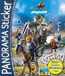 PLAYMOBIL - NOVEL MORE STICKER AND FUN - 2 EN 1