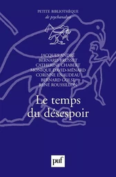 Le temps du désespoir