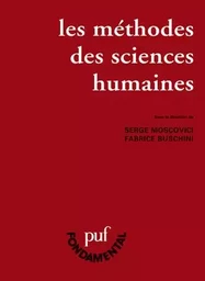 Les méthodes des sciences humaines