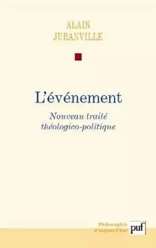 L'événement - Alain Juranville - PUF