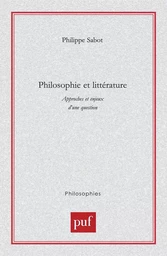 Philosophie et littérature