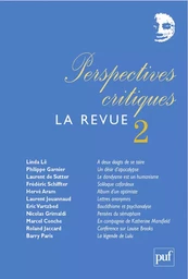 Perspectives critiques : la Revue 2