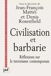 Civilisation et barbarie