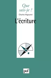 L'écriture