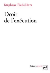 Droit de l'exécution