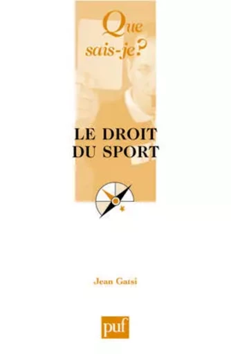 Le droit du sport - Jean Gatsi - QUE SAIS JE