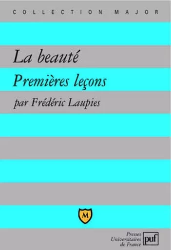 La beauté - Frédéric Laupies - BELIN EDUCATION