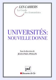 Universités : nouvelle donne