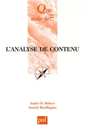 L'analyse de contenu