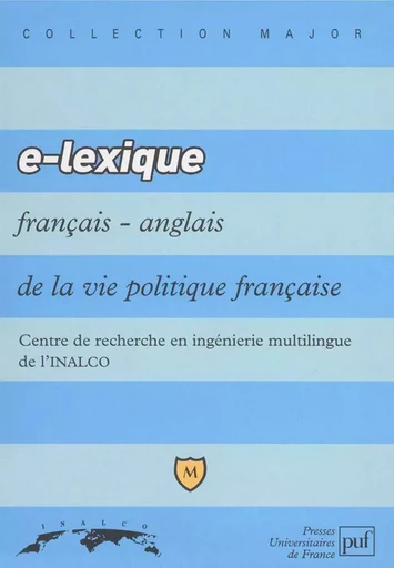 e-lexique français-anglais de la vie politique française -  - BELIN EDUCATION