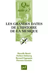 Les grandes dates de l'histoire de la musique européenne