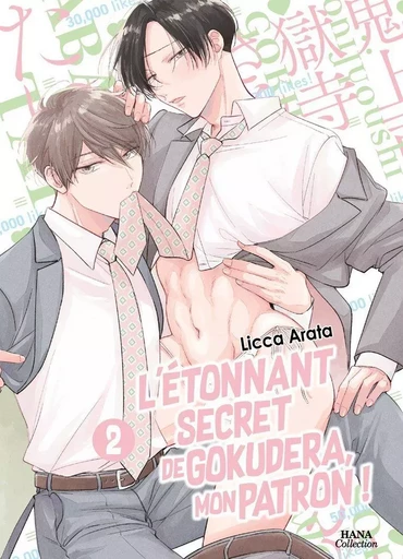 L'étonnant secret de Gokudera, mon patron - Tome 02 - Licca Arata - BOY S LOVE