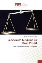 La Securité Juridique En Droit Positif