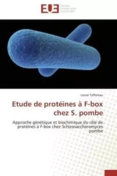 Etude de protéines à F-box chez S. pombe