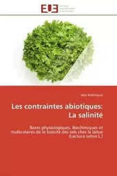 Les contraintes abiotiques: La salinité