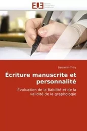 Écriture manuscrite et personnalité