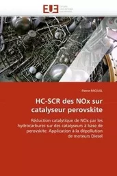 Hc-scr des nox sur catalyseur perovskite