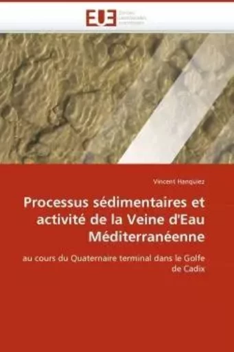 Processus sédimentaires et activité de la veine d''eau méditerranéenne -  HANQUIEZ-V - UNIV EUROPEENNE