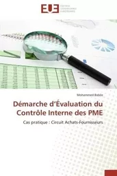 Démarche d évaluation du contrôle interne des pme