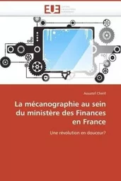 La mécanographie au sein du ministère des finances en france