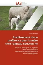 Établissement d''une préférence pour la mère chez l''agneau nouveau-né