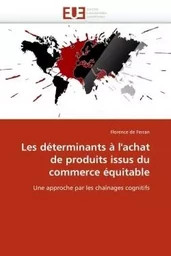 Les déterminants à l''achat de produits issus du commerce équitable