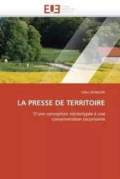 La presse de territoire