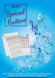 Bloc tablature spécial guitare