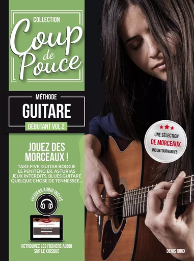 Méthode Coup de pouce guitare vol.2 - Denis ROUX - COUP DE POUCE