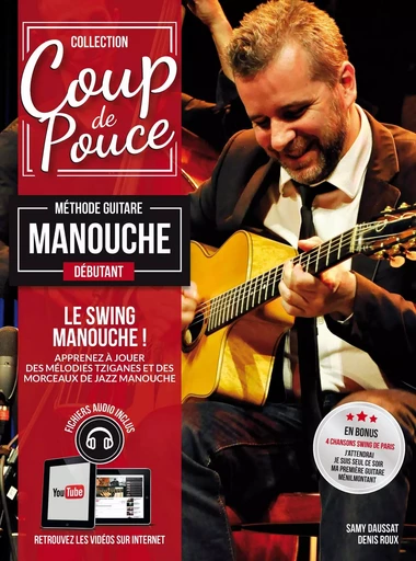 Méthode Coup de pouce guitare manouche - Denis ROUX, Samy Daussat - COUP DE POUCE