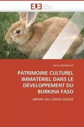 Patrimoine culturel immatériel dans le développement du burkina faso