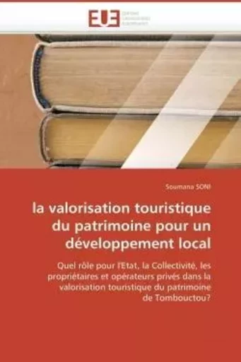 La valorisation touristique du patrimoine pour un développement local -  SONI-S - UNIV EUROPEENNE