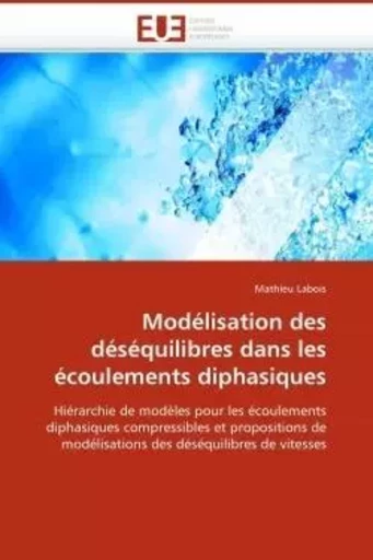 Modélisation des déséquilibres dans les écoulements diphasiques - Mathieu LABOIS - UNIV EUROPEENNE