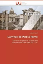 L'arrivée de paul à rome