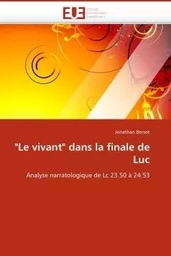 "le vivant" dans la finale de luc