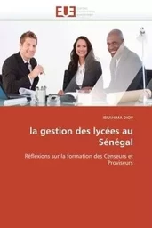 La gestion des lycées au sénégal