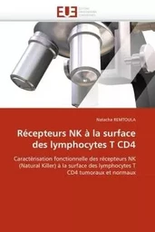 Récepteurs nk à la surface des lymphocytes t cd4