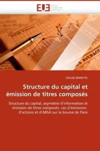 Structure du capital et émission de titres composés -  BRINETTE-S - UNIV EUROPEENNE