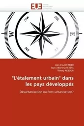 "L''étalement urbain" dans les pays développés